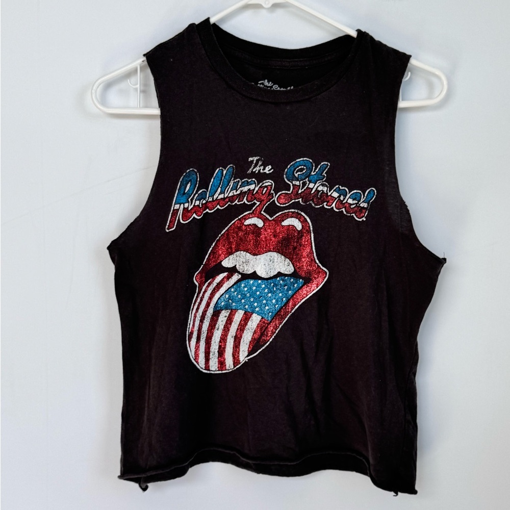 The Rolling Stones Graphic Muscle Tank Size Medium